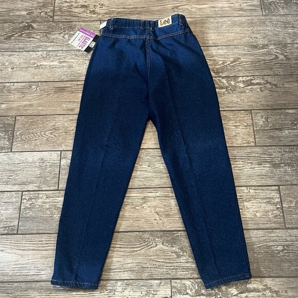 Vtg Lee Riders Mom Jeans Womens 12M Classic Fit Denim Tapered Leg High Rise USA - Picture 6 of 8